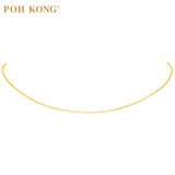 POH KONG 916/22K Kalung Rantai Pukal Emas Kuning