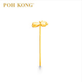 POH KONG 916/22K Gold Bee Minimalist Mini Ring