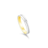 POH KONG 999/24K Platinum &amp; 999/24K Pure Gold Love Collection Cincin Pasangan