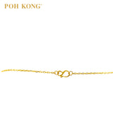 POH KONG 916/22K Kalung Loket Lebah Emas Kuning Cantik