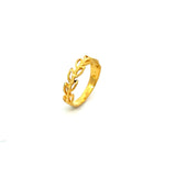 POH KONG 916/22K Gold Exquisite Leaf Ring