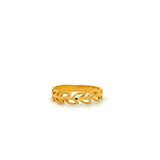 POH KONG 916/22K Gold Exquisite Leaf Ring