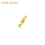 POH KONG 916/22K Yellow Gold Exquisite Alphabet Pendant I