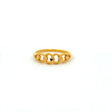 Cincin Empat Bulatan Emas Kuning POH KONG 916/22K