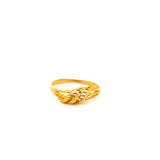 POH KONG 916/22K Gold 3D Rotating Ring