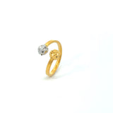 POH KONG 916/22K Gold Multi-Colored Beads Ring