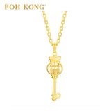 POH KONG 916/22K Auspicious Abacus Key Pendant