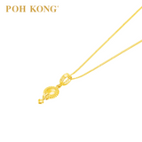 POH KONG 916/22K Gold Happy Love Mirror Of Love Charm