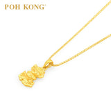 POH KONG 916/22K Yellow Gold Auspicious Rodent of Fortune Pendant