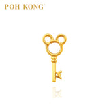 POH KONG Disney Go Local 916/22K Gold Mickey Key Pendant