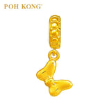 POH KONG Disney Mickey Magic 916/22K Gold Minnie Bow Charm