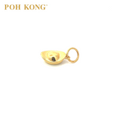 POH KONG 916/22K Gold Auspicious Yuan Bao Pendant