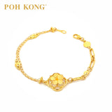 POH KONG 916/22K Yellow Gold Anggun Alamanda Bracelet (2024)