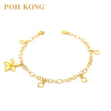 POH KONG 916/22K Yellow Gold Anggun Bunga Molek Bracelet (2012)