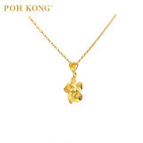 POH KONG 916/22K Yellow Gold Anggun Bunga Alamanda Necklace_ 20C13561412