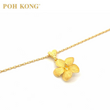 POH KONG 916/22K Yellow Gold Anggun Bunga Alamanda Necklace_ 20C13561412