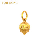 POH KONG 916/22K Yellow Gold Lotus Flower Pendant