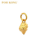 POH KONG 916/22K Yellow Gold Spiral Shell Pendant