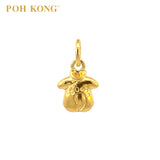 POH KONG 916/22K Yellow Gold Fortune Baby Clothes Pendant