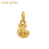 POH KONG 916/22K Yellow Gold Conch Shell Pendant