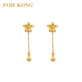 POH KONG 916/22K Gold Anggun Jasmine Stud Earrings_20E13151000