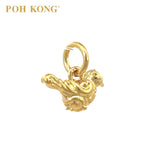 POH KONG 916/22K Yellow Gold Exquisite Bird Pendant