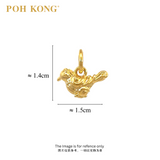 POH KONG 916/22K Yellow Gold Exquisite Bird Pendant