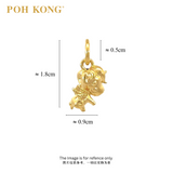 POH KONG 916/22K Yellow Gold Angel Unicorn Pendant