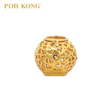 POH KONG 916/22K Gold Happy Love Lots Of Love Orb Charm