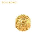 POH KONG 916/22K Gold Happy Love Lots Of Love Orb Charm