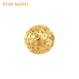 POH KONG 916/22K Gold Happy Love Lots Of Love Orb Charm