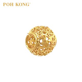 POH KONG 916/22K Gold Happy Love Lots Of Love Orb Charm