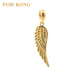 POH KONG 916/22K Yellow Gold Exquisite Wing Pendant