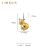 POH KONG 916/22K Gold Auspicious Delicate Gourd Pendant