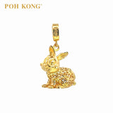 POH KONG 916/22K Auspicious Rabbit Pendant 435