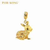 POH KONG 916/22K Auspicious Rabbit Pendant 435