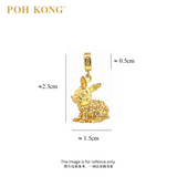 POH KONG 916/22K Auspicious Rabbit Pendant 435