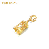 POH KONG 916/22K Gold Classic Birdcage Pendant