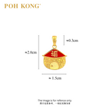 POH KONG 916/22K Yellow Gold Auspicious Abundance of Gold Pendant_big