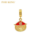 POH KONG 916/22K Yellow Gold Auspicious Abundance of Gold Pendant_small