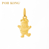 POH KONG 916/22K Yellow Gold Disney Baby Pooh Pendant