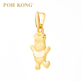 POH KONG 916/22K Yellow Gold Disney Baby Pooh Pendant