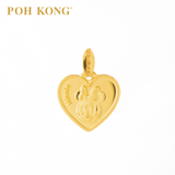 POH KONG 916/22K Yellow Gold Disney Baby Minnie Pendant