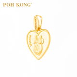 POH KONG 916/22K Yellow Gold Disney Baby Minnie Pendant