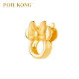 POH KONG 916/22K Yellow Gold Disney Minnie Charm Pendant