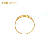 POH KONG 916/22K Gold Bold Coco Ring