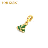 POH KONG 916/22K Yellow Gold Anggun Ketupat Pendant