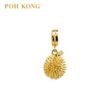 POH KONG 916/22K Yellow Gold Anggun Durian Pendant