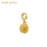 POH KONG 916/22K Yellow Gold Anggun Durian Pendant