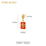 POH KONG 916/22K Yellow Gold Auspicious Golden Delights Series Abundance of Fortune